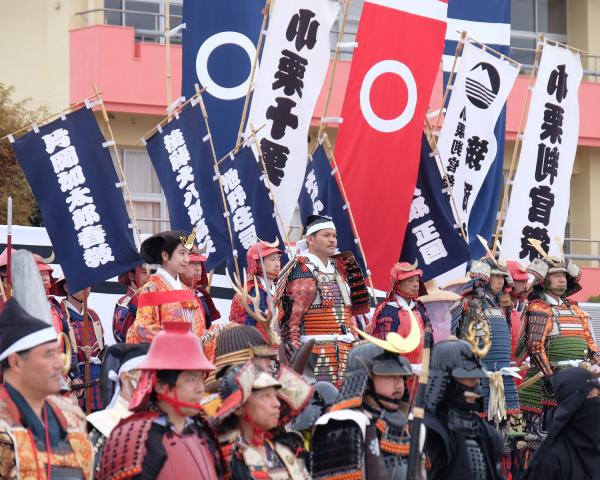 H３０年度フォトコンテスト受賞作品　筑西市教育長賞「照手姫、判官これより出陣」