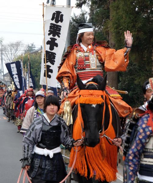 2016年筑西市フォトコンテスト　 筑西市商工会長賞 「判官まちを行く」　渡辺　清 様　